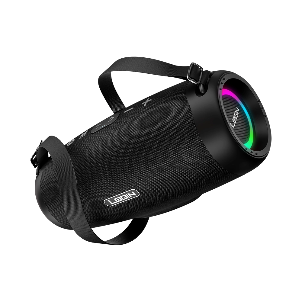 Login L-274 speaker front view portable audio device