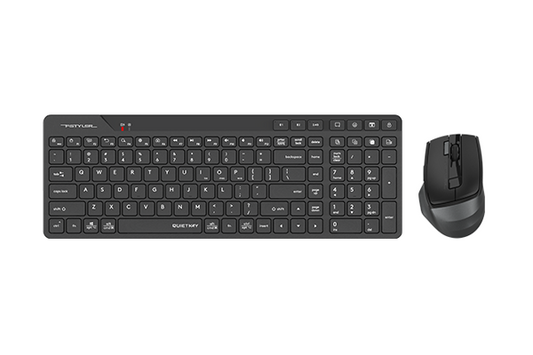 A4Tech FB2800C Air2  Fstyler Bluetooth + 2.4G Wireless Rechargeable Keyboard & Mouse Combo