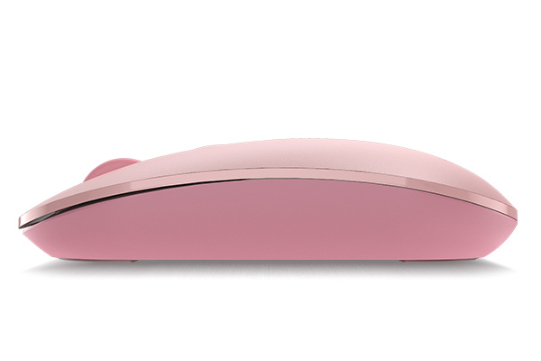 A4Tech FG20S Wireless Silent Mouse Pink angled view