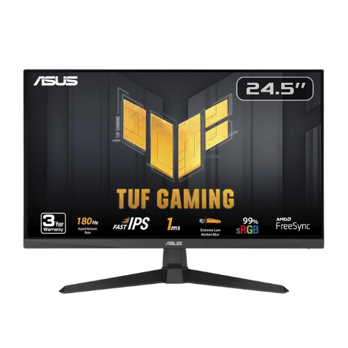 ASUS TUF Gaming VG259Q3A 25″ FHD, 180Hz, 1ms Fast IPS 1080P Gaming Monitor