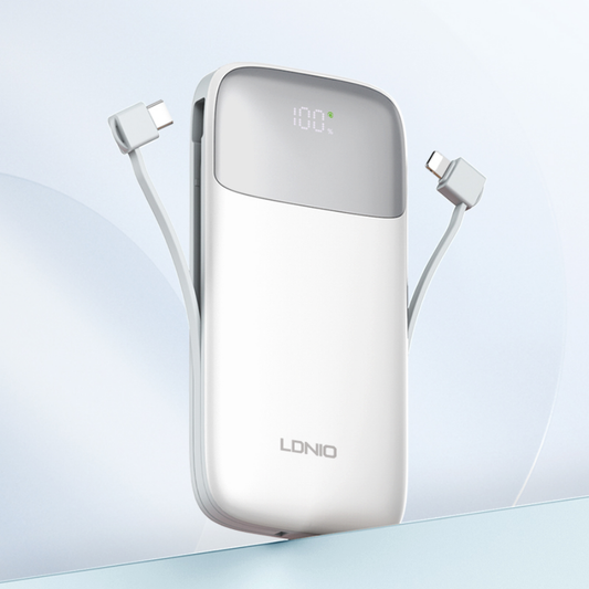 22.5W 20000MAH Power Bank White | LDNIO PQ20