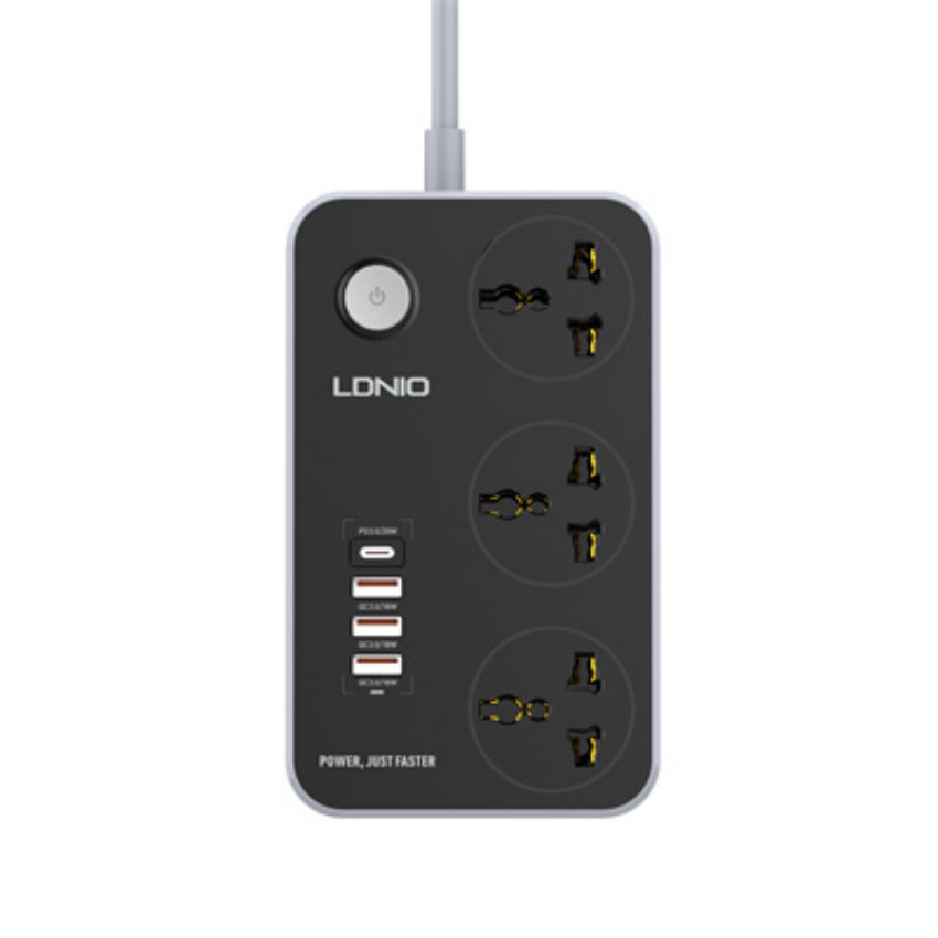 3 AC Outlets Universal Power Strip SC3412