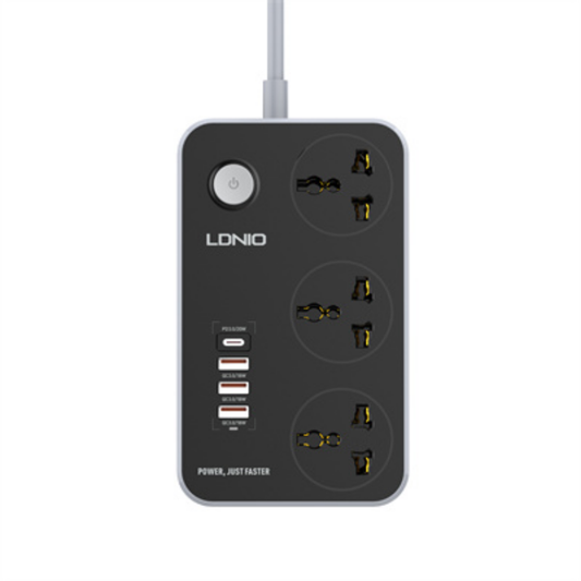 3 AC Outlets Universal Power Strip SC3412