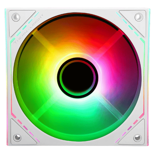 Thermalright TL-M12RW-S 120mm Case Fan High Performance PWM Cooling – White Edition
