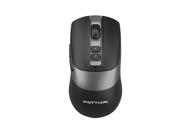 A4tech FG50S Plus Fstyler 2.4G Wireless Silent Click Mouse USB Black