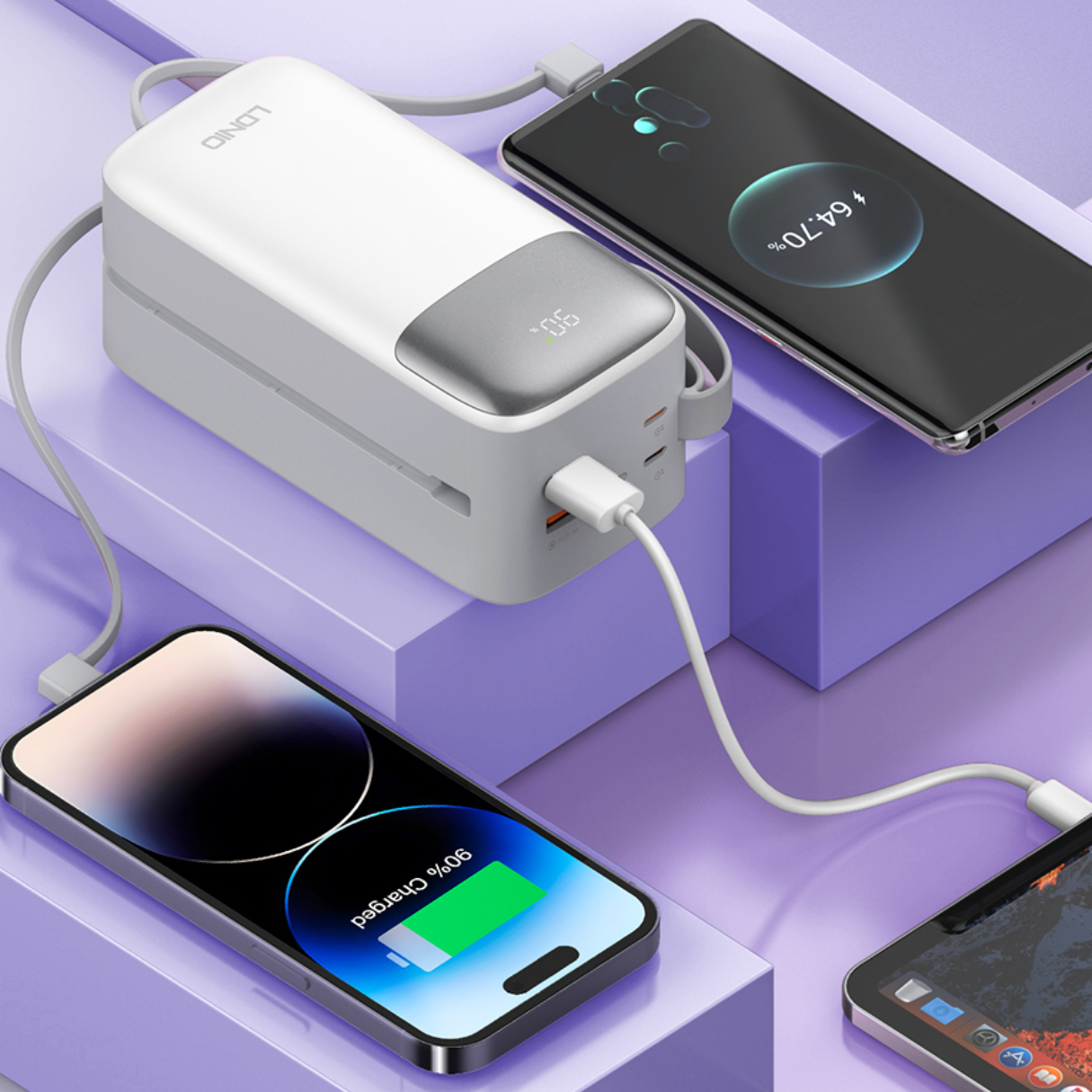 Ldnio PQ50 22.5W Fast Charge 50000MAH Power Bank