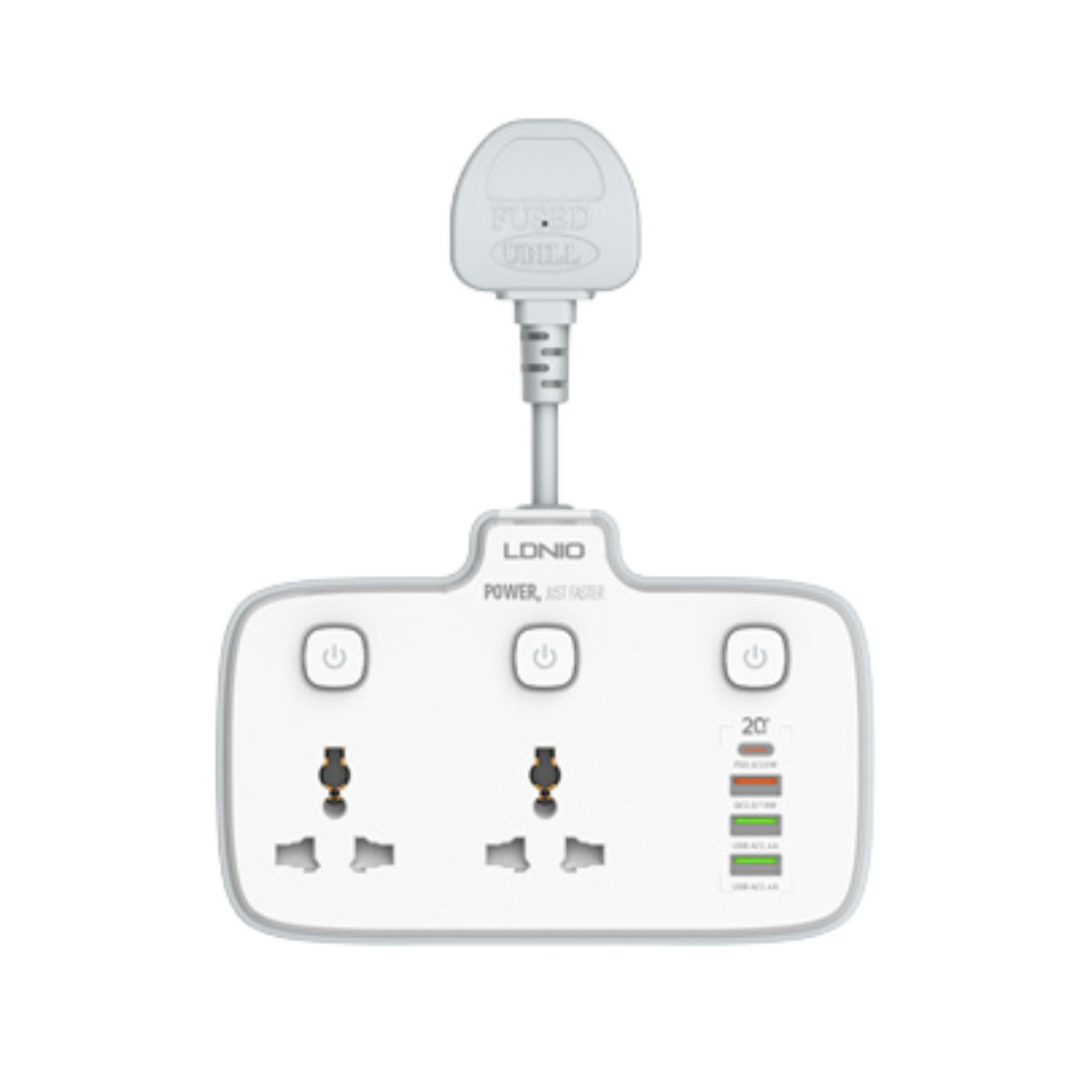 LDNIO SC2413 Universal Outlets Power Strip