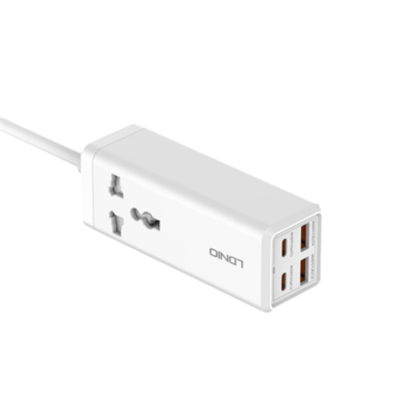 65W GaN Multifunction Universal Power Adapter | LDNIO SC1418-EU Plug