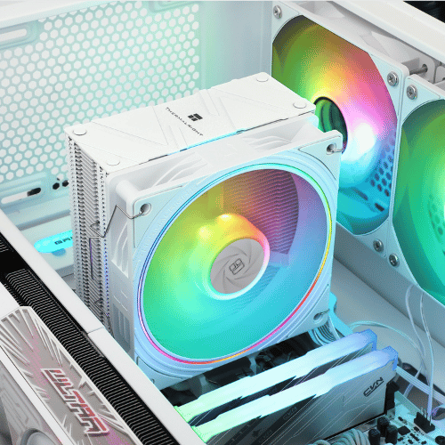 Thermalright Assassin Spirit 120 EVO ARGB CPU Air Cooler WHITE