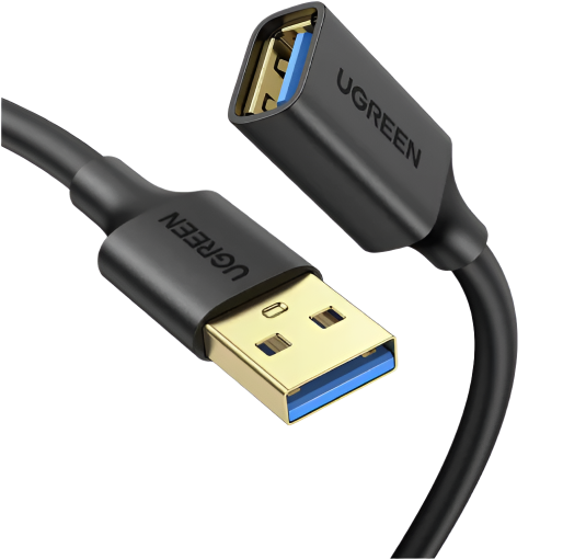 30127 UGREEN USB 3.0 Extension Male Cable 3m (Black)