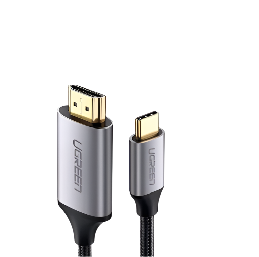 50570 UGREEN USB-C to HDMI Male to Male Cable Aluminum Shell 1.5m (Gray Black)