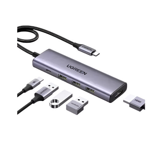 15596 UGREEN USB-C Multifunction Adapter (5-in-1) 15596