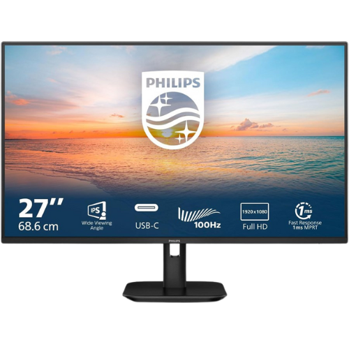Philips 27E1N1300A/01 27" 100Hz IPS 1ms USB-C Adaptive Sync Monitor
