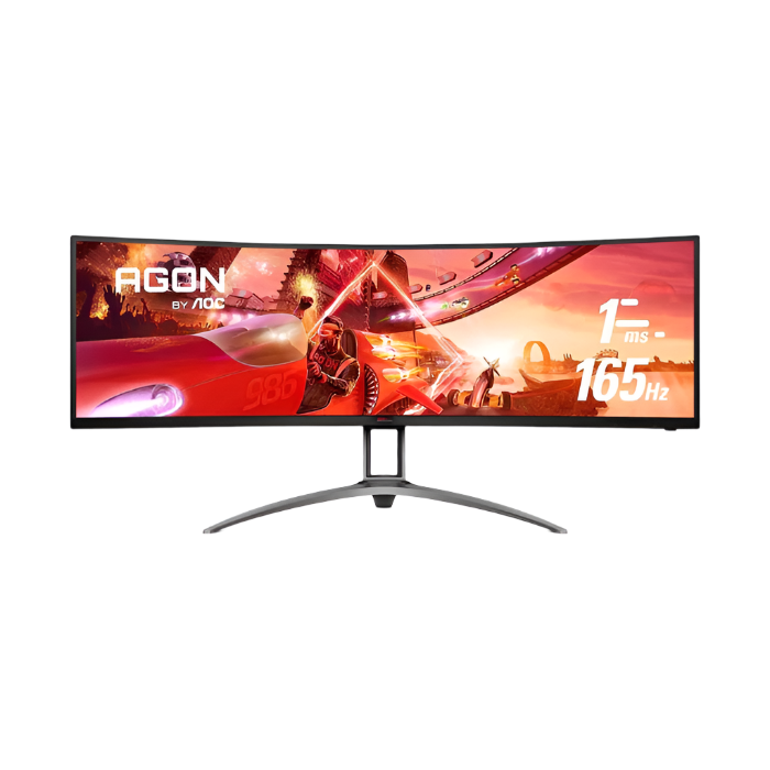 AOC Agon AG493UCX2 - 165Hz 2K 1440p DQHD VA 49" UltraWide Curved Gaming Monitor