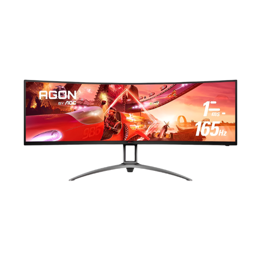 AOC Agon AG493UCX2 - 165Hz 2K 1440p DQHD VA 49" UltraWide Curved Gaming Monitor