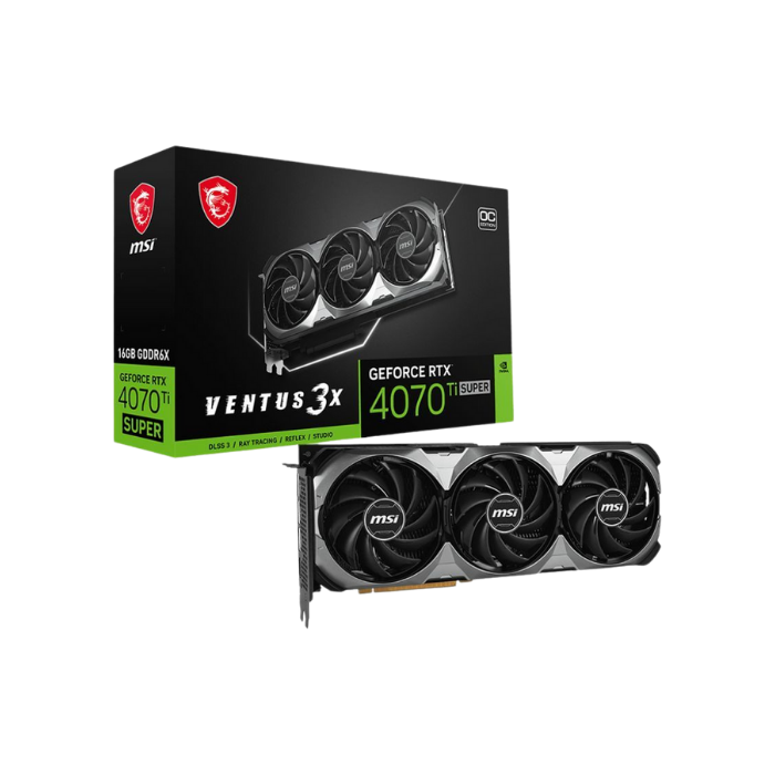 MSI GeForce RTX 4070 Ti SUPER 16G VENTUS 3X OC