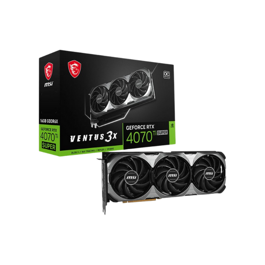 MSI GeForce RTX 4070 Ti SUPER 16G VENTUS 3X OC