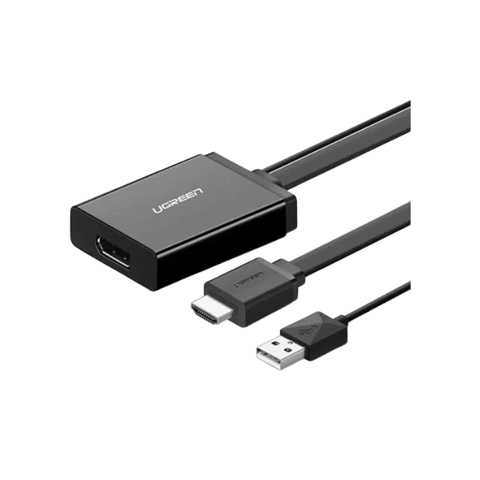 40238 HDMI+USB Port To DP Converter 4K@30Hz  0.5M