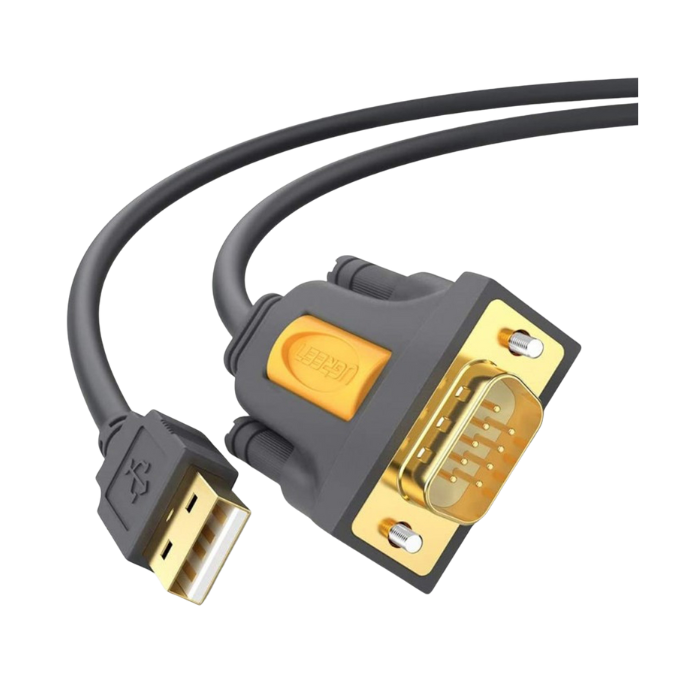 20222 USB 2.0 A To DB9 RS-232 Male Adapter Cable 2M