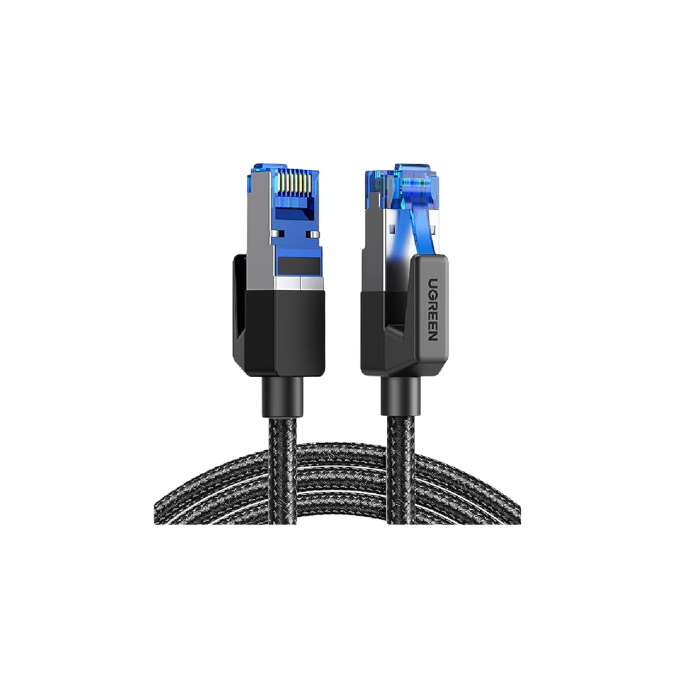 30795 Cat8 CLASSⅠF/FTP Round Ethernet Cable With Braid 10M