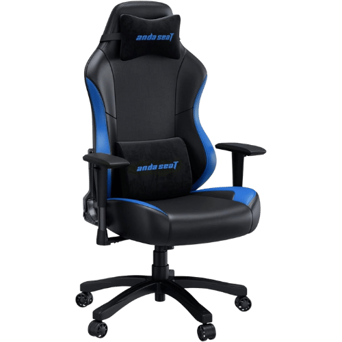 AD18-48-BS-PV  Anda Seat Luna Large Gaming Chair (BLACK & BLUE SERIES)