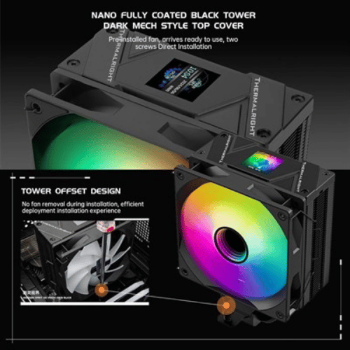 Thermalright Assassin Spirit 120 Vision Black ARGB
