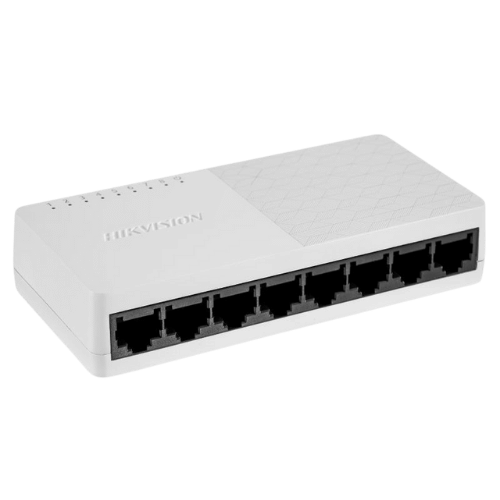 HIKVISION DS-3E0508D-O L2, Unmanaged, 8 Gigabit RJ45 ports, desktop plastic switch