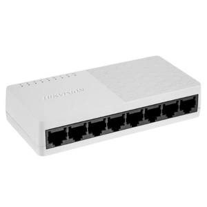 HIKVISION DS-3E0508D-O L2, Unmanaged, 8 Gigabit RJ45 ports, desktop plastic switch