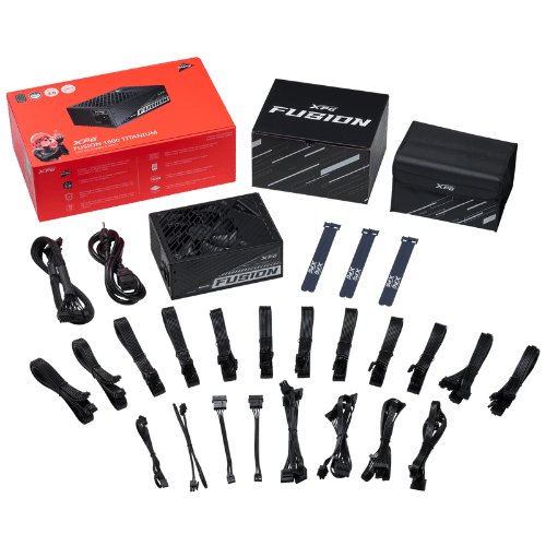 1600T FUSION TITANIUM Gaming Power Supply MODULAR