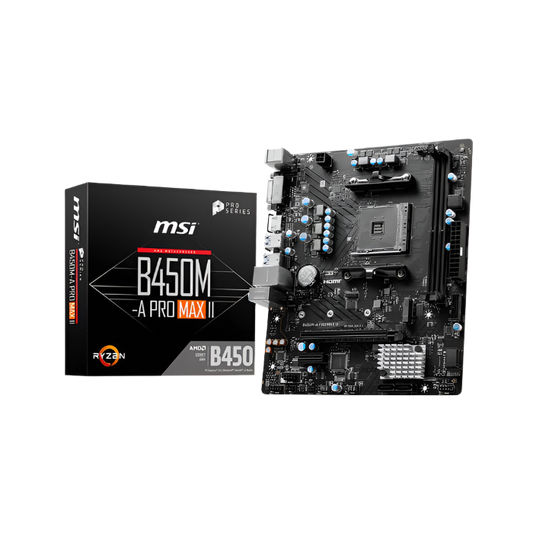 MSI PRO B450M-A MAX II