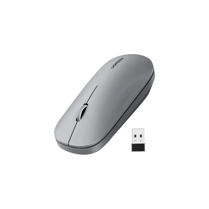 90373 Ultra Slim and Portable Wireless Mouse Light Gray