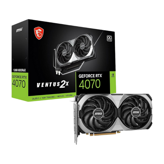 MSI GeForce RTX 4070 12G VENTUS 2X E1 OC