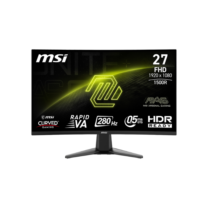 MSI MAG 276CXF (VA Panel, Res: 1920x1080, 280Hz, 1ms GTG, G - Sync)