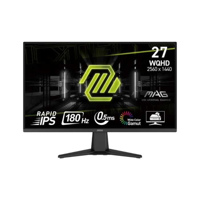 MSI MAG 275QF (IPS Panel, Res: 2560x1440, 180Hz, 0.5ms GTG, Adaptive - Sync) 2K