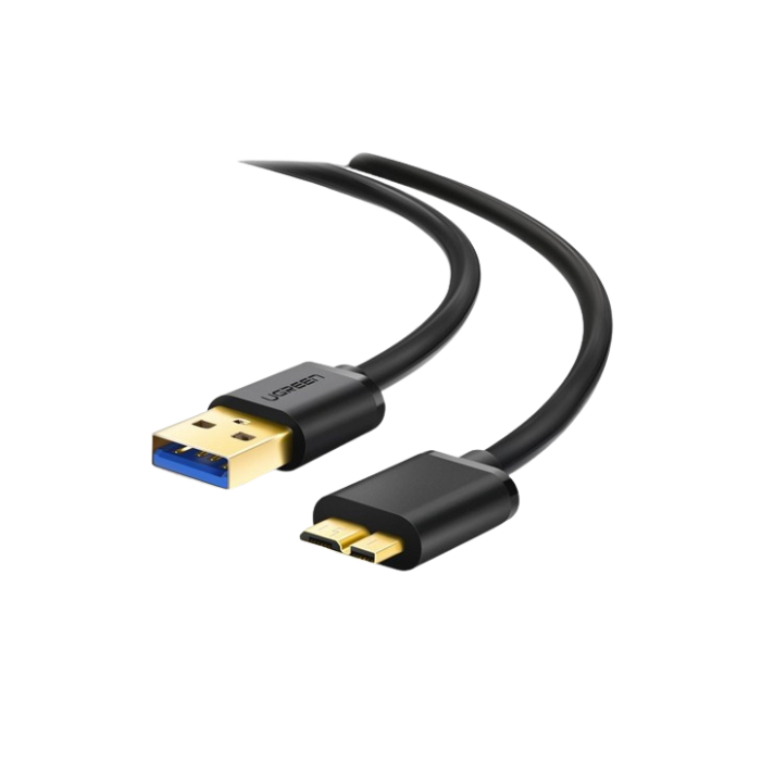 10841 USB 3.0 A Male To Micro USB 3.0 Male Cable Black 1M