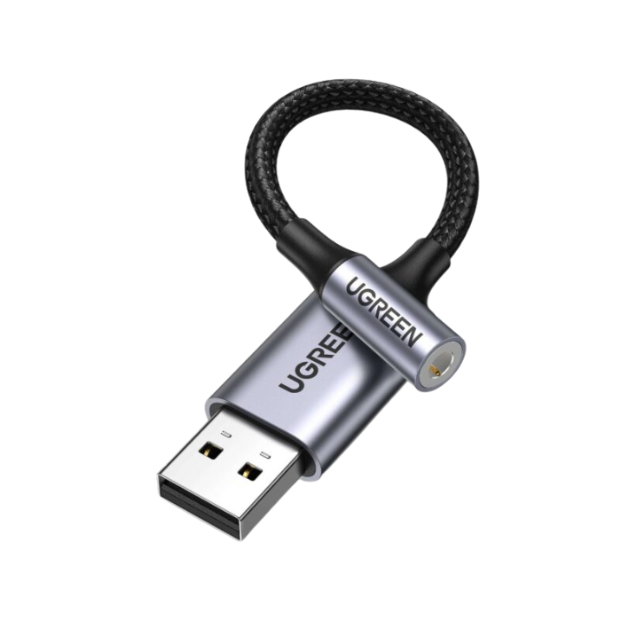 30757 USB-A To 3.5mm External Stereo Sound Adapter