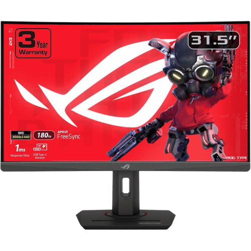 Asus Rog Strix XG32WCS - 180Hz 2K 1440p WQHD VA 32" Type-C Curved Gaming Monitor