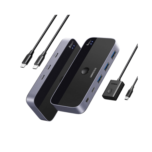 25098 USB 3.0 Sharing Switch 2 In 4 Out Input: 2XUSB-C；Output      3XUSB-A, 1XUSB-C