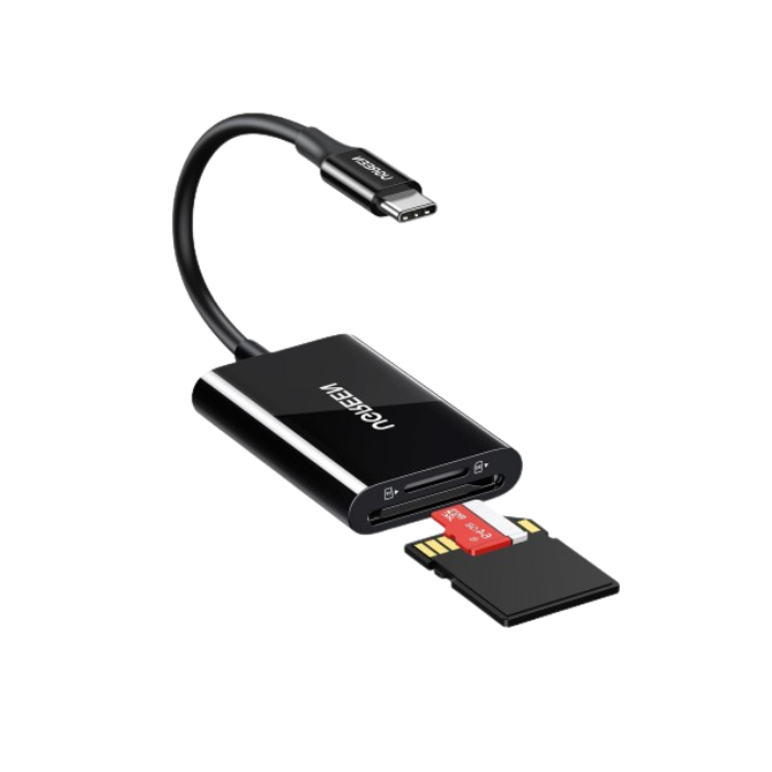 35622 USB-C 3.1 Card Reader  For TF/SD Black