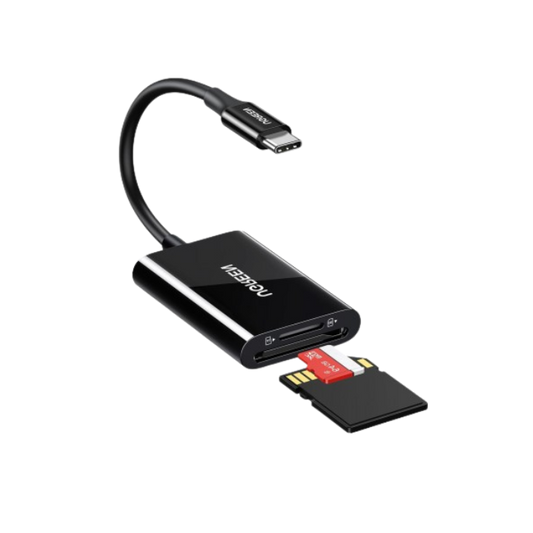 35622 USB-C 3.1 Card Reader  For TF/SD Black