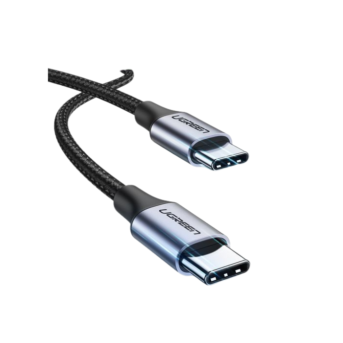 50751 USB-C 3.1 Male To Male GEN1 5A Data Cable Gray 1.5M