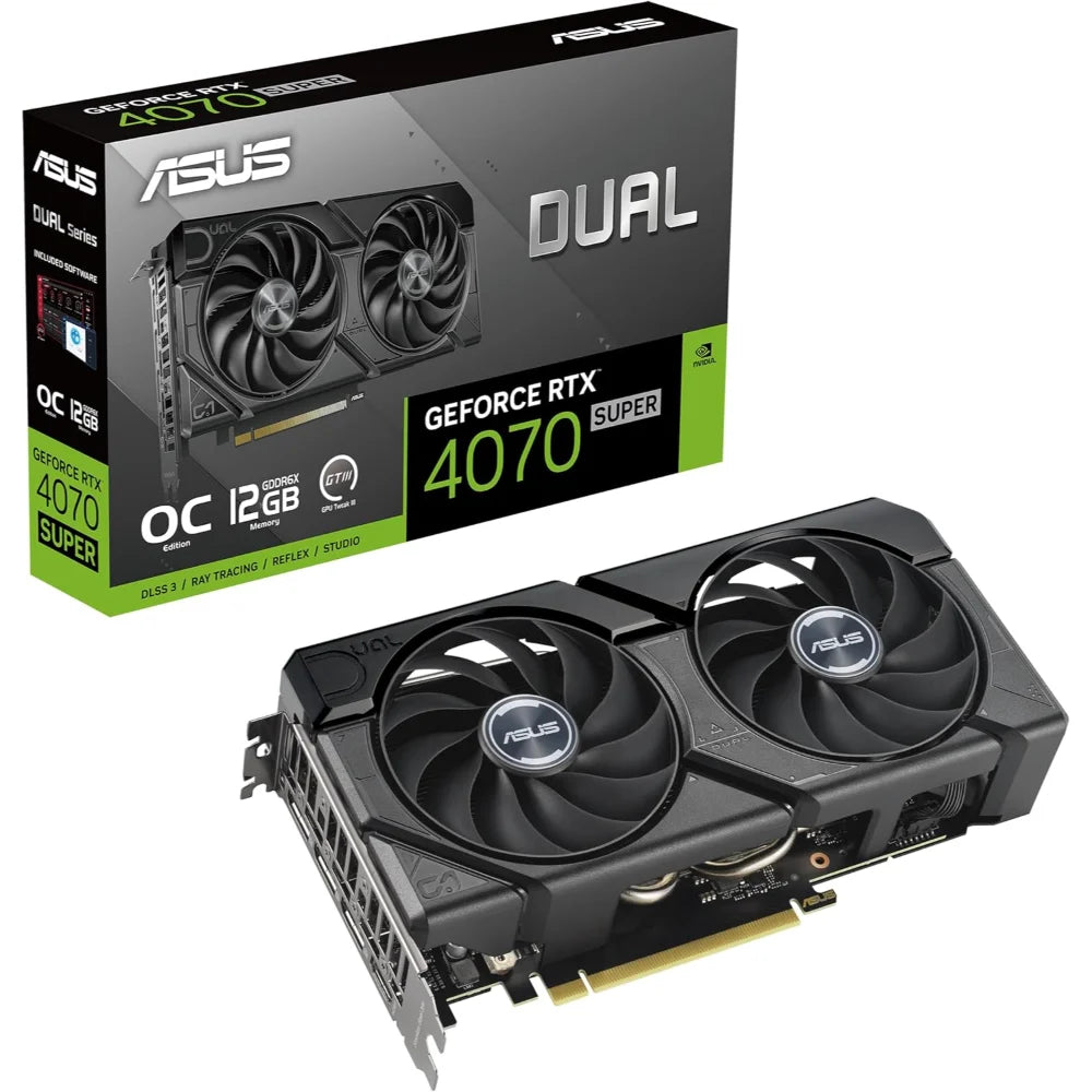 ASUS DUAL-RTX4070 SUPER - O12G - EVO