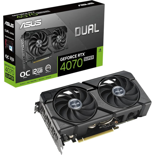 ASUS DUAL-RTX4070 SUPER - O12G - EVO