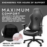 Anda Seat Phantom 3 XL Leather Gaming Chair - Stormy Black