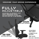 Anda Seat Phantom 3 XL Leather Gaming Chair - Stormy Black