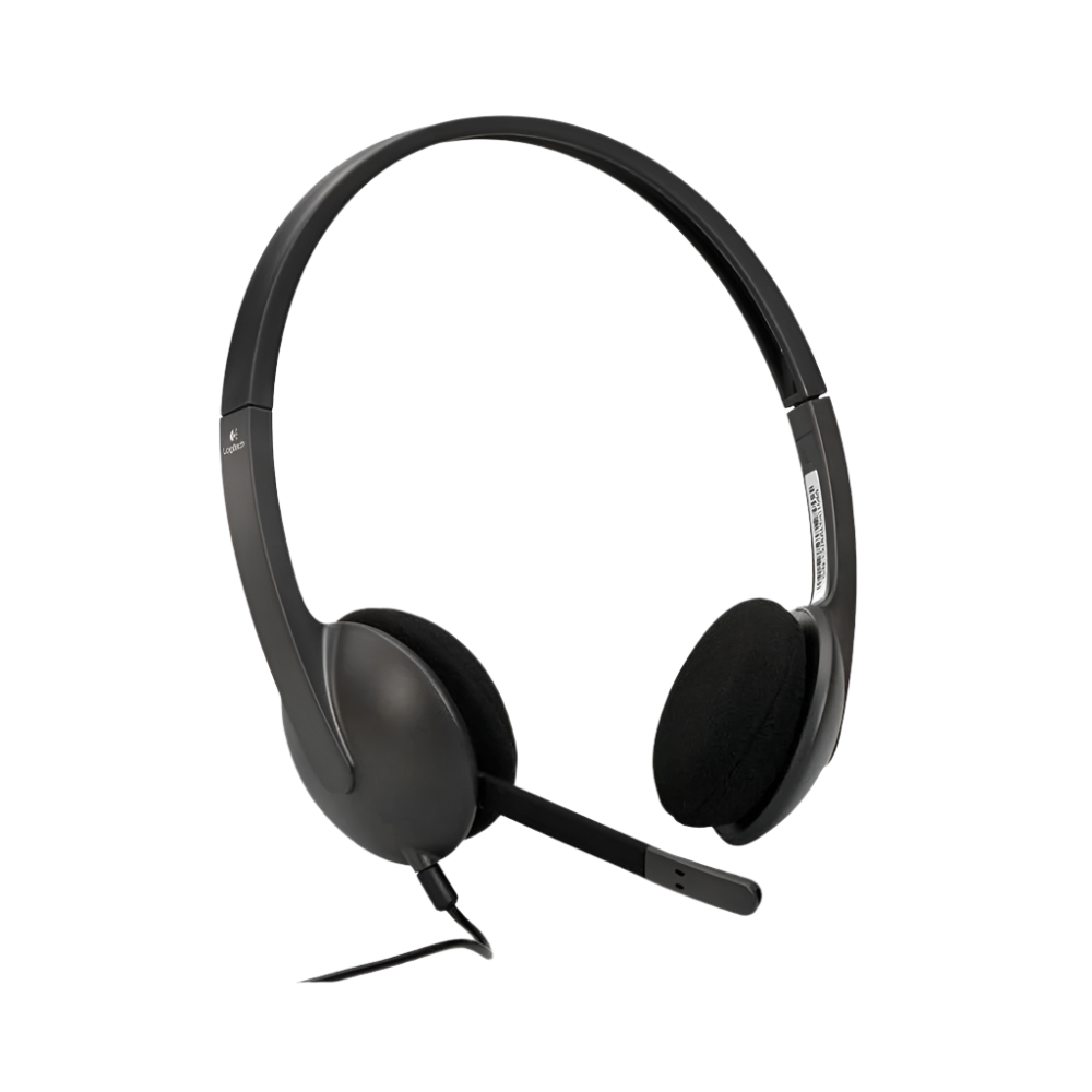 Logitech H340 USB Headset with Noise-Cancelling Mic