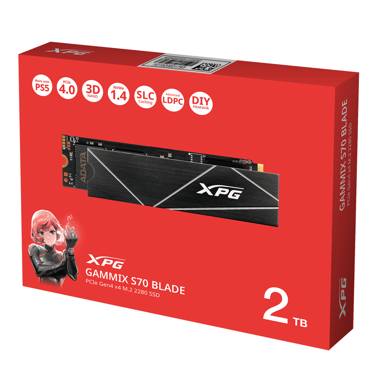 XPG 2TB S70 BLADE M.2 NVME Gen 4