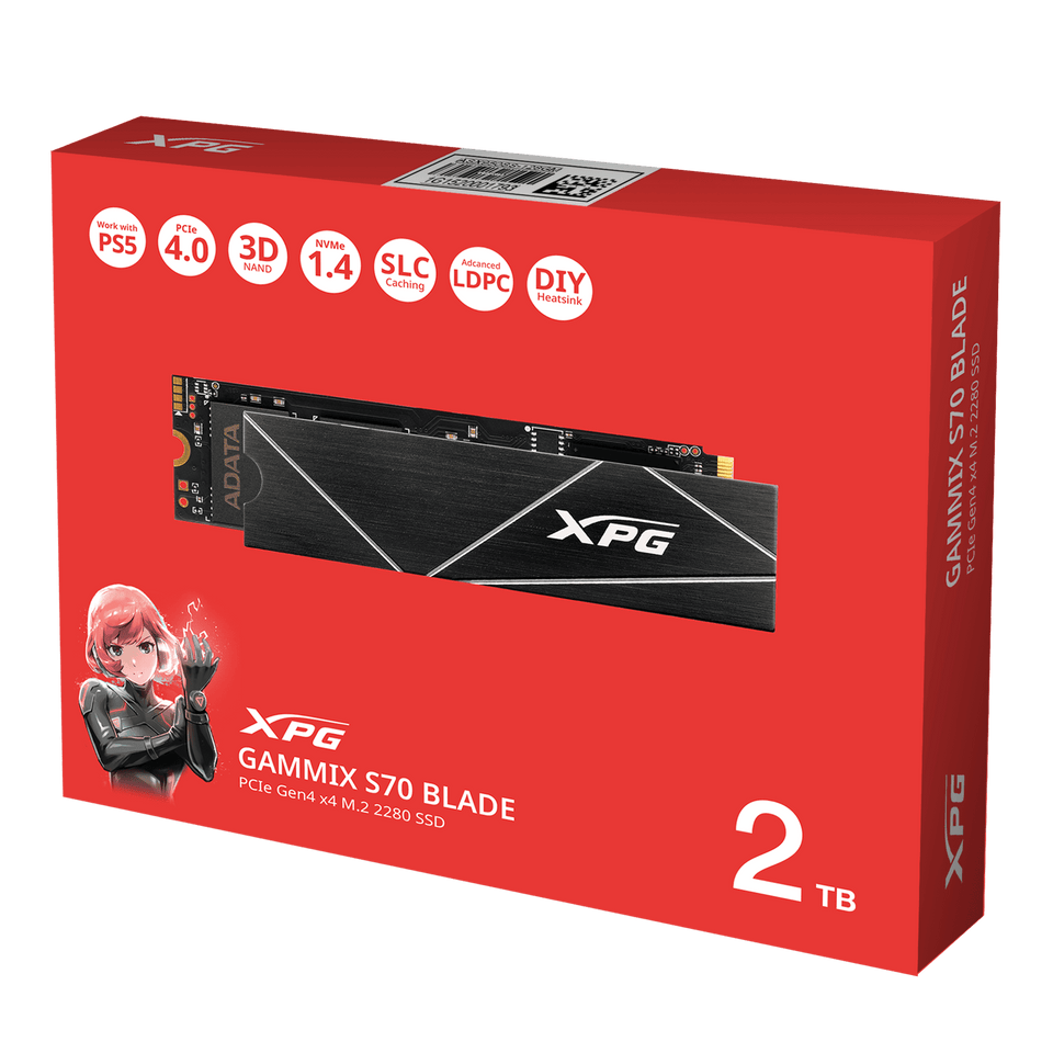 XPG 2TB S70 BLADE M.2 NVME Gen 4