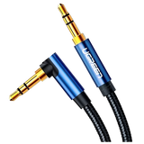 10689 UGREEN 3.5mm Male to 3.5mm Male Cable Gold Plated Metal Case with Braid 5m (Blue)